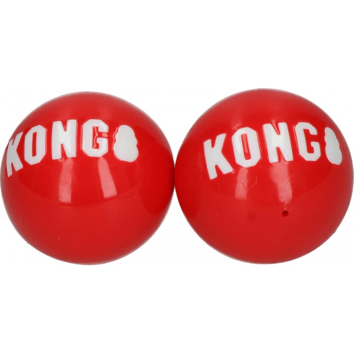 Balle KONG Signature lot de 2 (3 tailles)