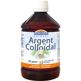 Argent Colloïdal Animaux 20 ppm - Naturel - 500 ml