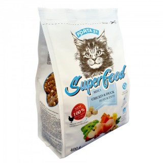 Croquettes pour chats Superfood Porta 21 (2 conditionnements)