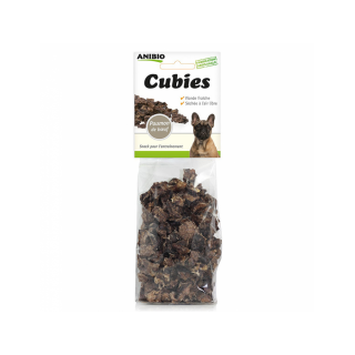 Friandises Cubies 99 % viande (Nouvelle variété Poumon de bœuf)