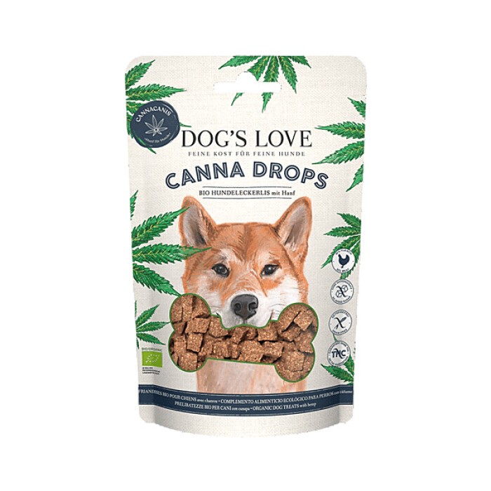 Canna Drops – Friandises biologiques pour chiens