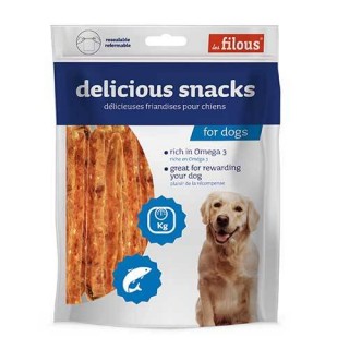 Bâtonnets au Saumon (Salmon Sticks – 100 g)