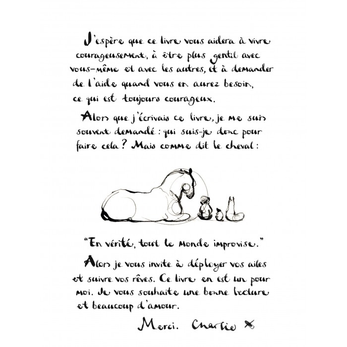 L’Enfant, la taupe, le renard et le cheval (128 pages)