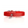 Collier Stardust Rouge pour chiens (45 cm)