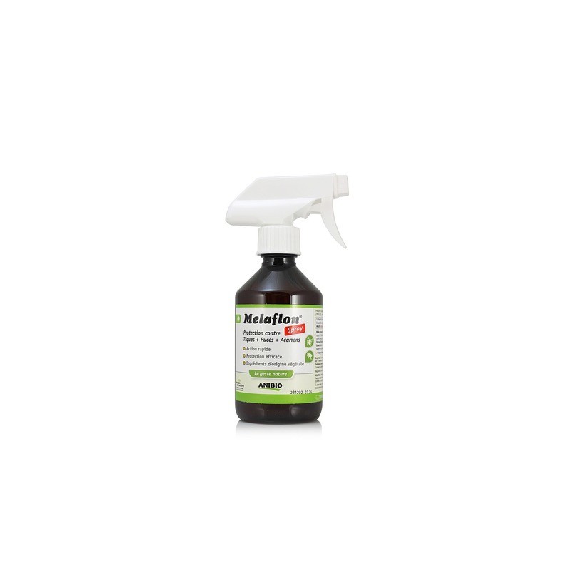 Melaflon Spray 300 ml –  Contre tiques, puces et acariens