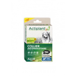 Collier antiparasitaire insectifuge Actiplant (3 mois de protection)