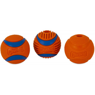 Combo Chuckit! Lot de 3 balles (3-Pack Fetch Medley)