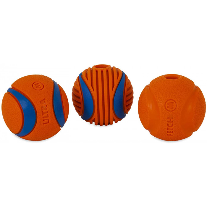Combo Chuckit! Lot de 3 balles (3-Pack Fetch Medley)