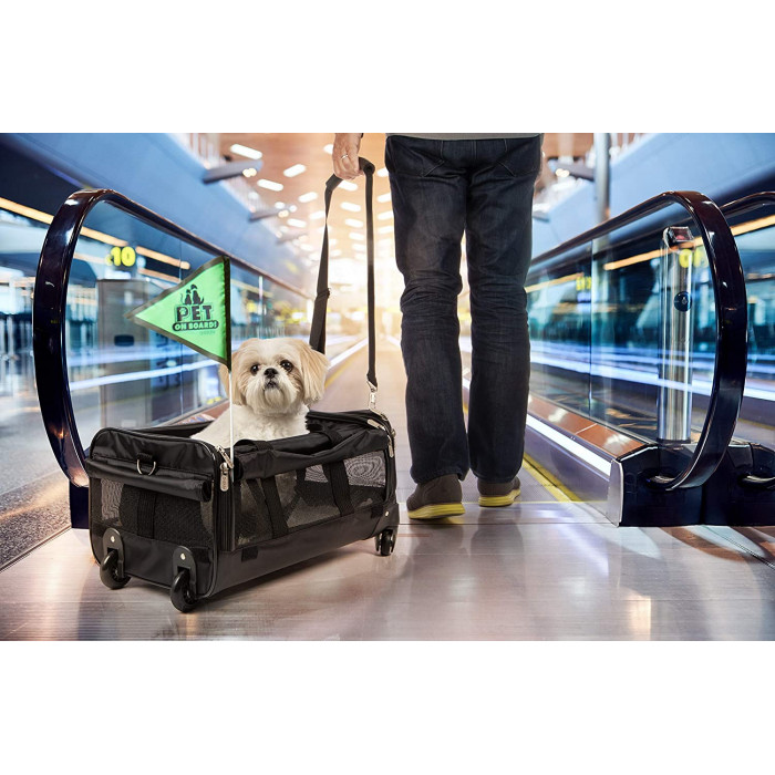 GOPLUS Sac de Transport pour Chien, Design Pliable&Respirant