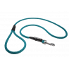Laisse Corde Animalin® Turquoise 1,2 m  – Diam. 14 mm – Mousqueton noir ou inox