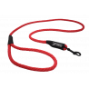 Laisse Corde Animalin® Rouge 1,2 m  – Diam. 14 mm – Mousqueton noir ou inox