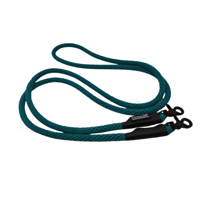 Laisse Double connexion Animalin® 2,50 m – Mousq. Mexicain