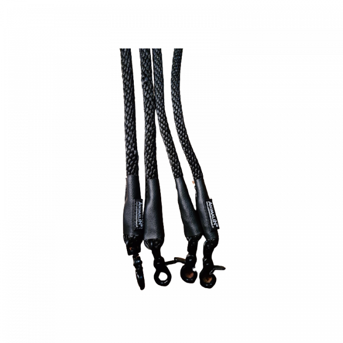 Laisse Double connexion Animalin® 2,50 m – Mousq. Mexicain