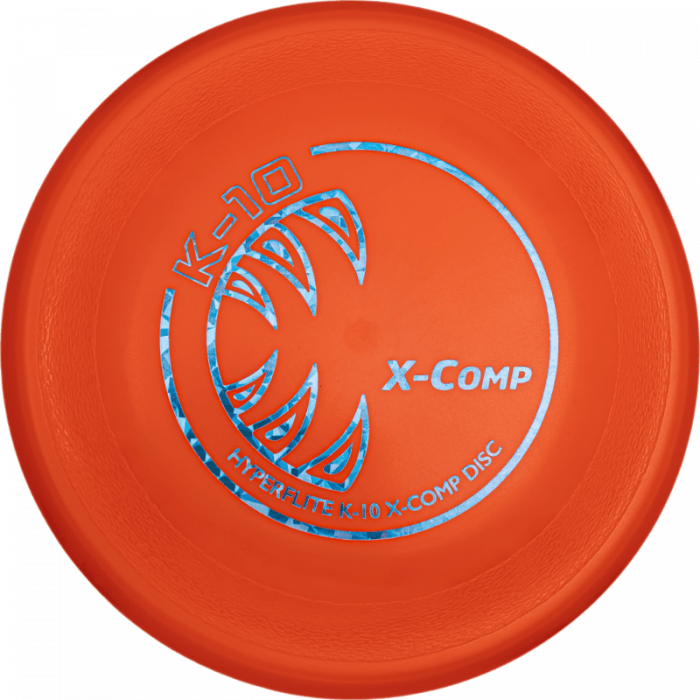 10 % - K-10 Hyperflite X-Comp Disc - Diam. 18 cm - Orange