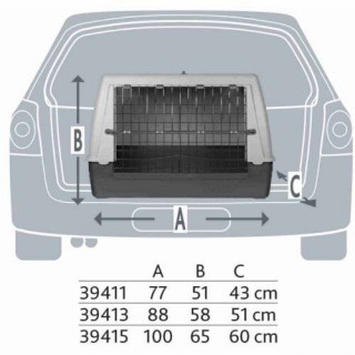 Journey Box – Caisse de voyage + Tapis en plastique (2 tailles)