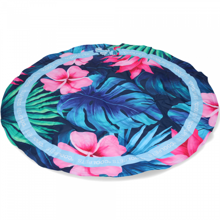 Tapis de refroidissement “Fantaisie” (CoolPets Tropical Premium Cooling Mat)