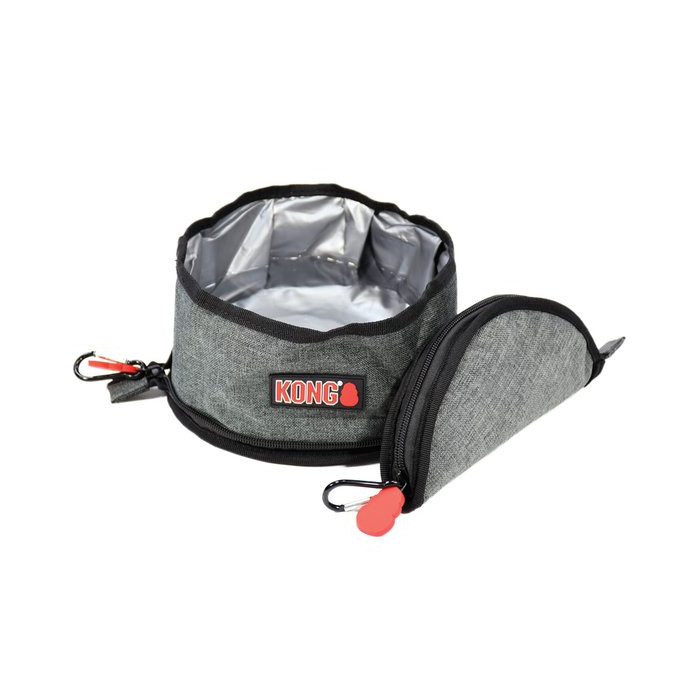 Bols de voyage pliables  (Kong Fold-Up + Storage Bowl)
