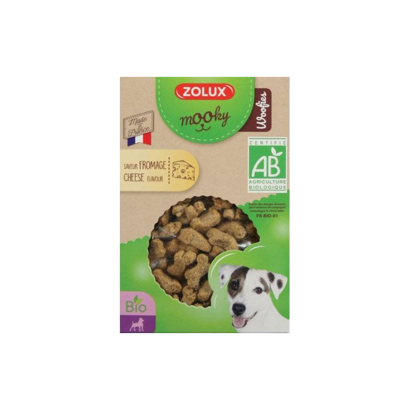 Mini Friandises Bio pour chiens adultes au fromage