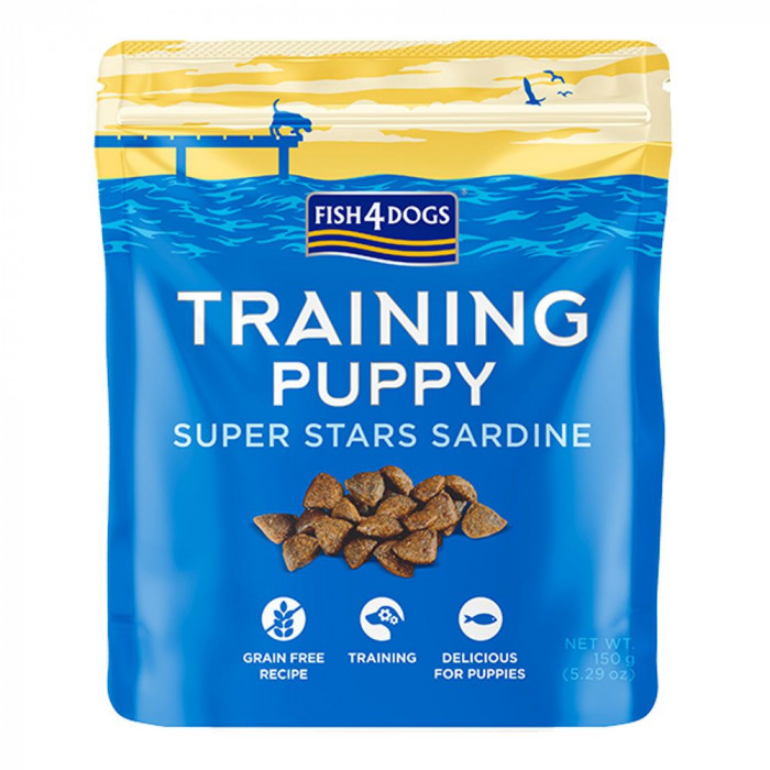 Récompenses d‘entraînement pour chiots (Training Puppy SuperStars Sardine) 150 g