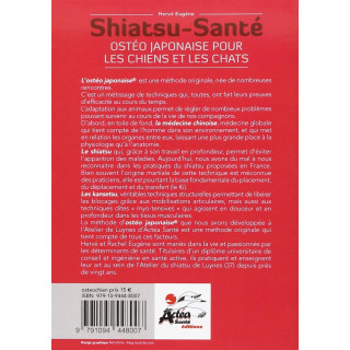 Shiatsu-Santé – Ostéo japonaise pour les chiens et les chats