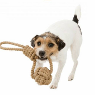 Corde de jeu avec balle tressée (2 dimensions)