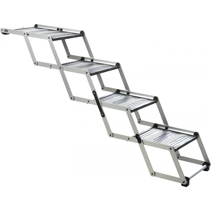 Escalier/Rampe 4 marches pliantes et anti-dérapantes (4-Step Folding Pet Stair)