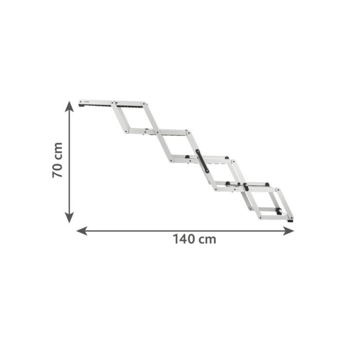 Escalier/Rampe 4 marches pliantes et anti-dérapantes (4-Step Folding Pet Stair)