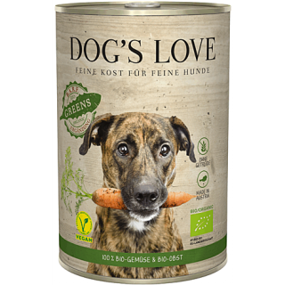 Aliment humide biologique pour chiens – Bio Greens 400 g