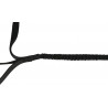 Ceinture ventrale avec laisse (Coloris Noir / 70-120 cm)