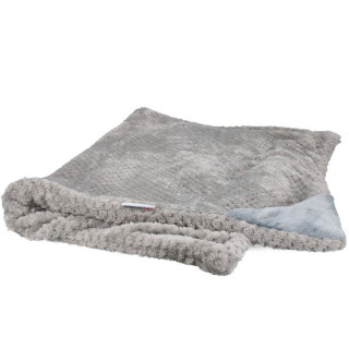 RelaxoPet Cosy Multi-Plaid - Gris clair - 65 x 95 cm