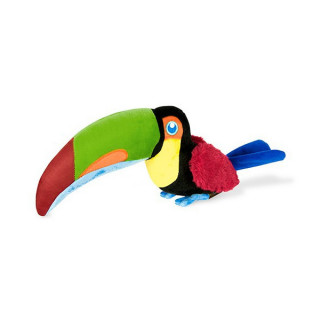 Peluche Toucan - Fait main - Sifflet intégré