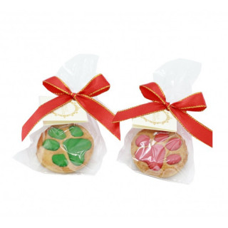 Biscuit Patte de chien – 2 couleurs de Nappage (20 g)