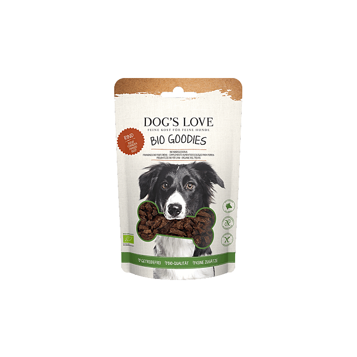 Bio Goodies – Friandises biologiques pour chiens (Variété bœuf)