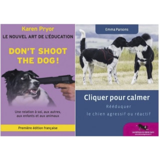 Kit Librairie -5% : Don’t Shoot The Dog + Cliquer pour calmer