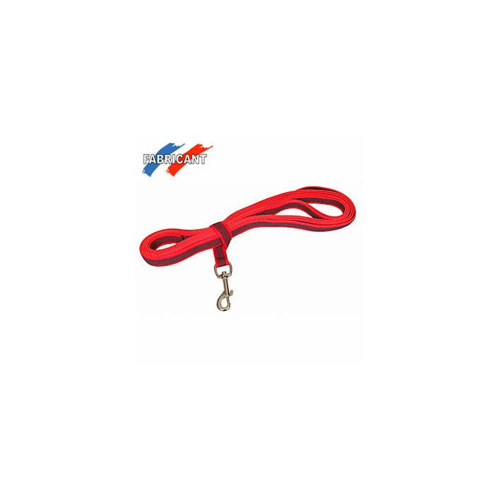 Longe Gomme Rouge - 3 longueurs - Larg. 20 mm