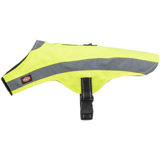 Gilet de sécurité jaune fluo pour chien 40 cm  Transport et sécurité chiens  - Médor et Compagnie®