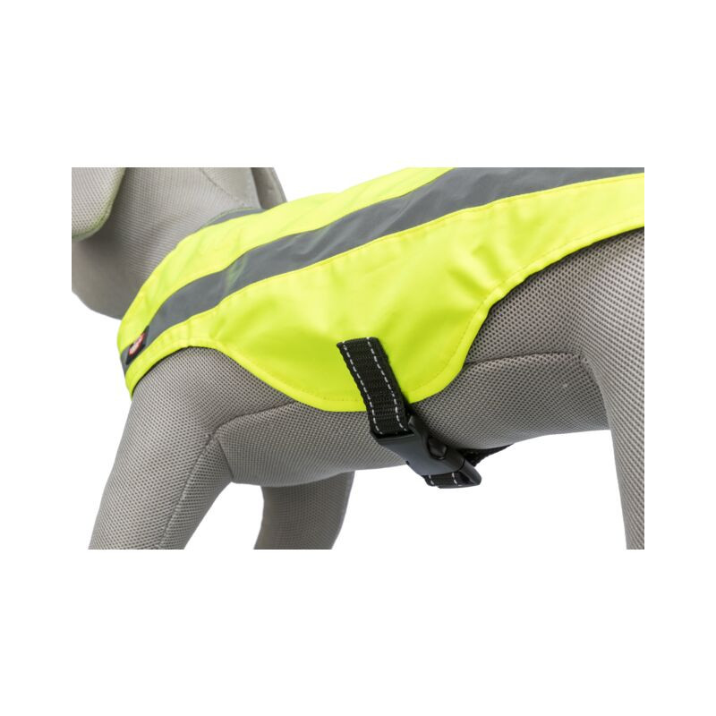 Gilet de sécurité jaune fluo pour chien 40 cm  Transport et sécurité chiens  - Médor et Compagnie®