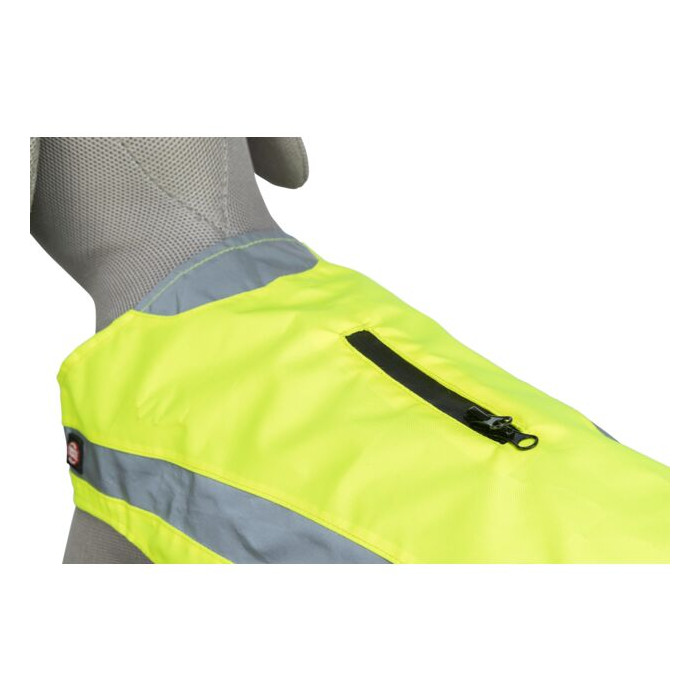 Gilet fluorescent jaune 2 bandes reflechissantes Tous produits