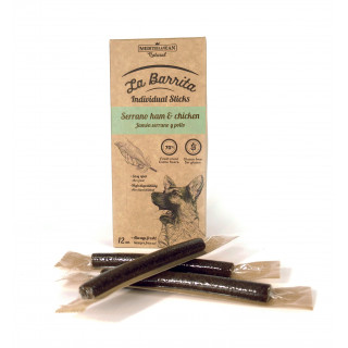 Sticks Jambon Serrano & Poulet (La Barrita Individual Sticks – 150 g)