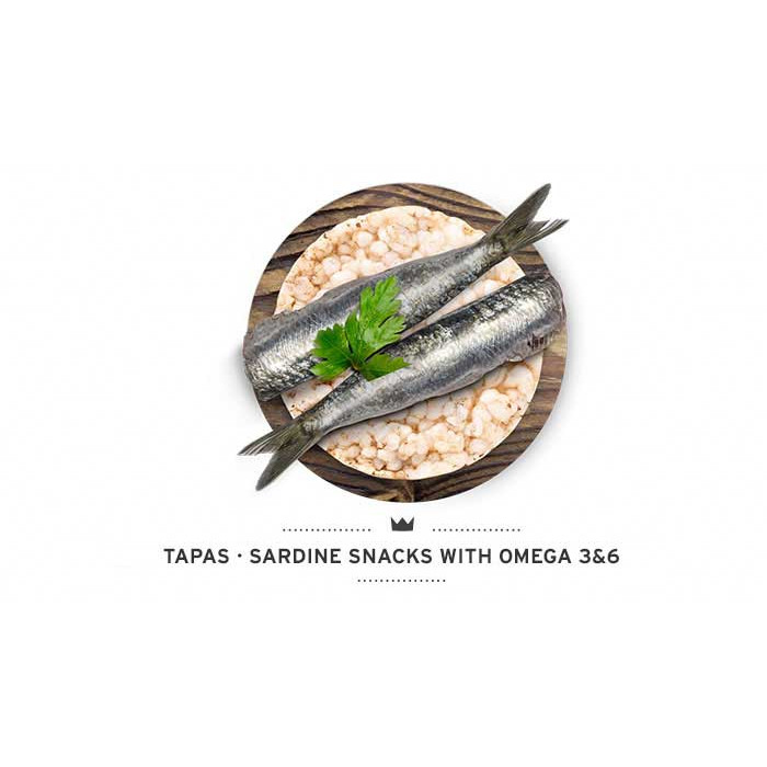 Friandises semi-humides Sardine (Tapas Gourmet - 190 g)