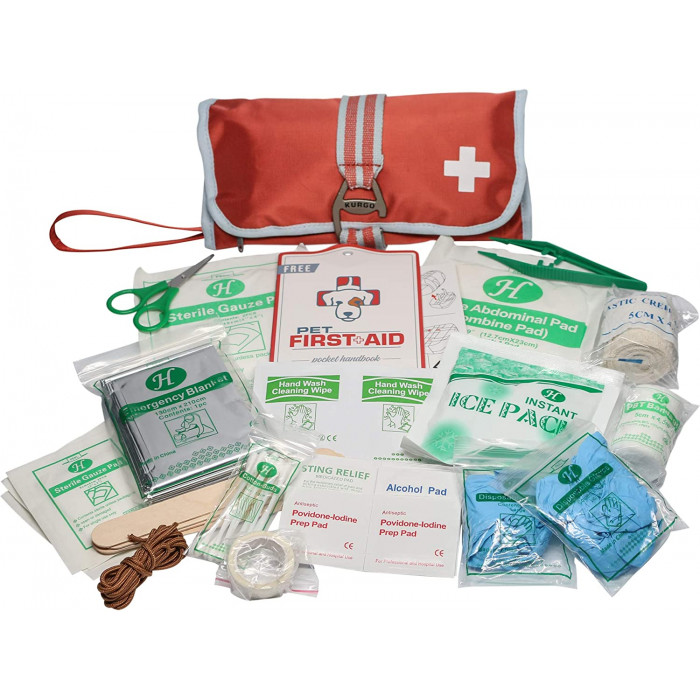 Kit de Premiers soins pour animaux (cont. 50 pièces)