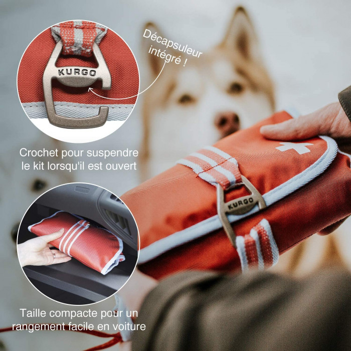 Kit de Premiers soins pour animaux (cont. 50 pièces)