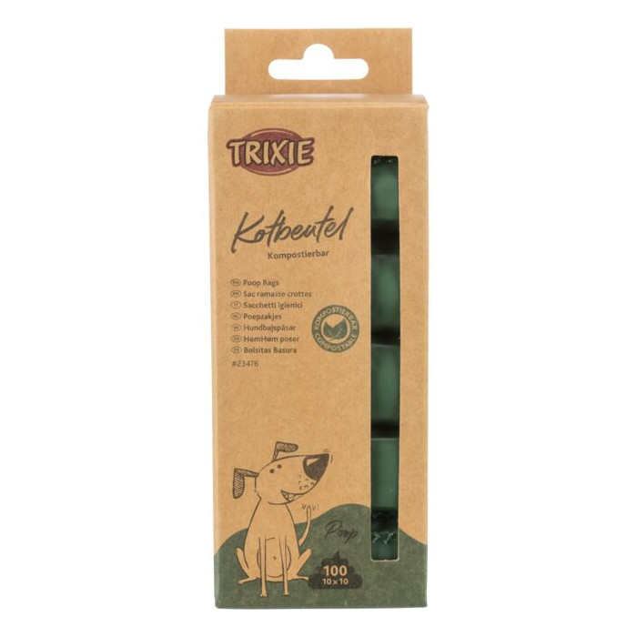 Sacs ramasse-crottes compostables (2 conditionnements)