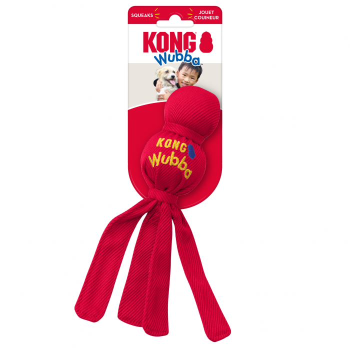 KONG Wubba Tissu (3 tailles/3 couleurs)