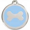 Médaille Os à graver - 3 diam. - 10 coloris - 4 choix de gravure