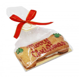 Gros Biscuit Merry Christmas - 66 g - Pâtisserie artisanale