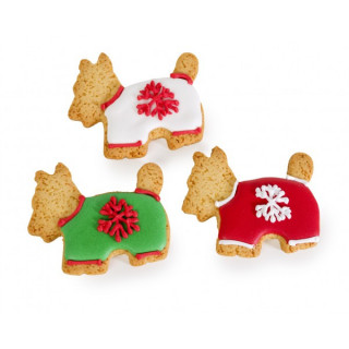 3 Biscuits Chiens de Noël