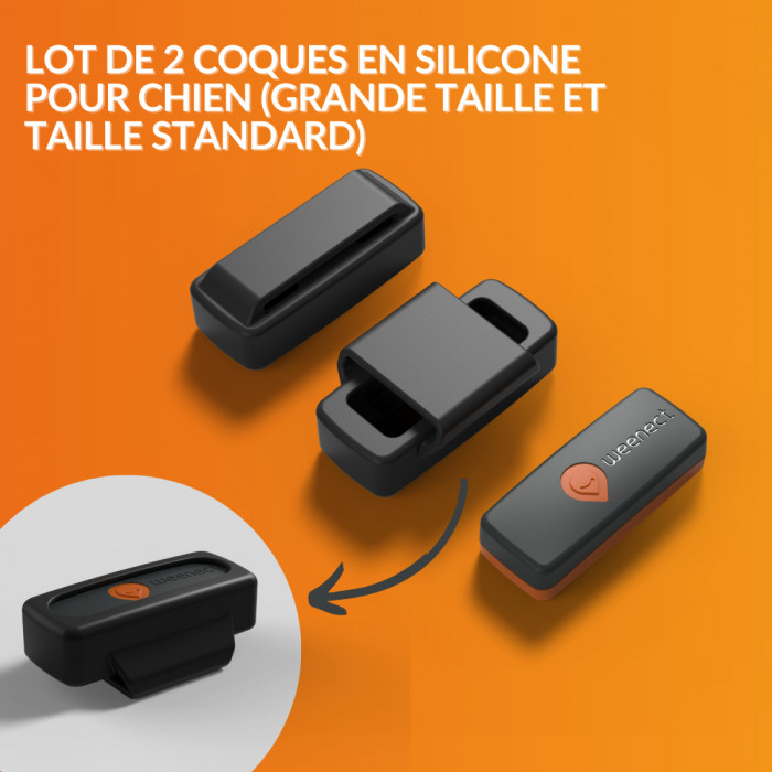 OFFRE SPECIALE PRINTEMPS – Mini Traceur GPS Weenect pour chiens (Weenect XS Black Edition)