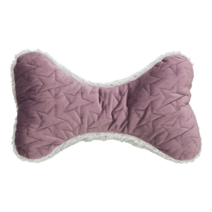 Oreiller Estelle en velours doux (Taille unique 34 x 20 cm)