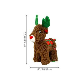 Elan de Noël KONG - Taille unique (KONG Holiday Sherps Reindeer)